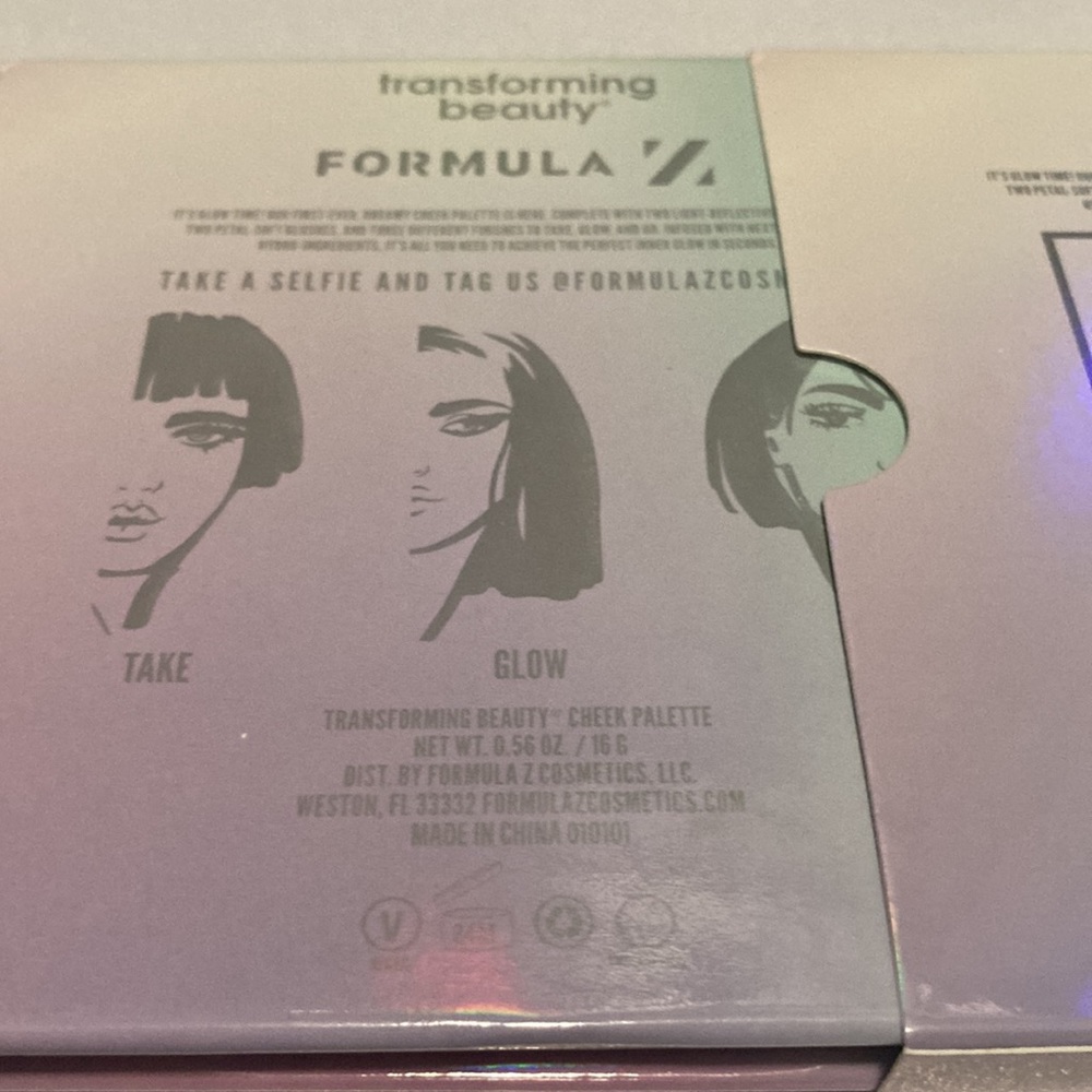 FINAL DROP 🌲 NIB FORMULA Z Transforming Beauty cheek palate - Picture 4 of 5